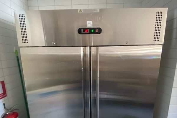 Commercial double-door fridge serviced by Quality Appliance Repairs Brisbane.