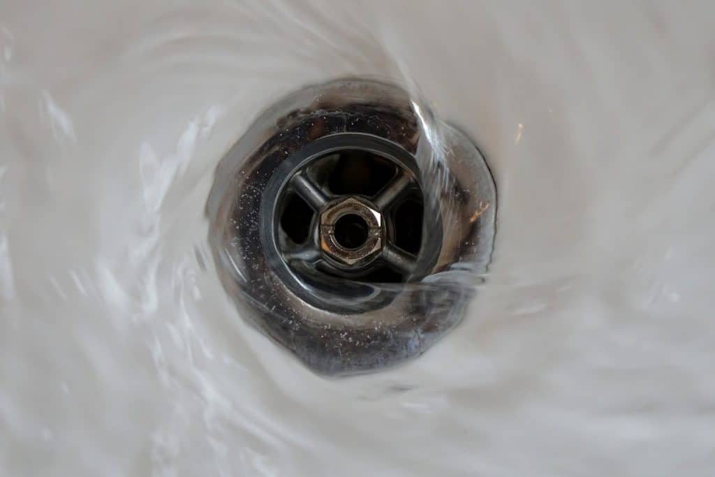 Remove the Water draining a water from the dishwasher