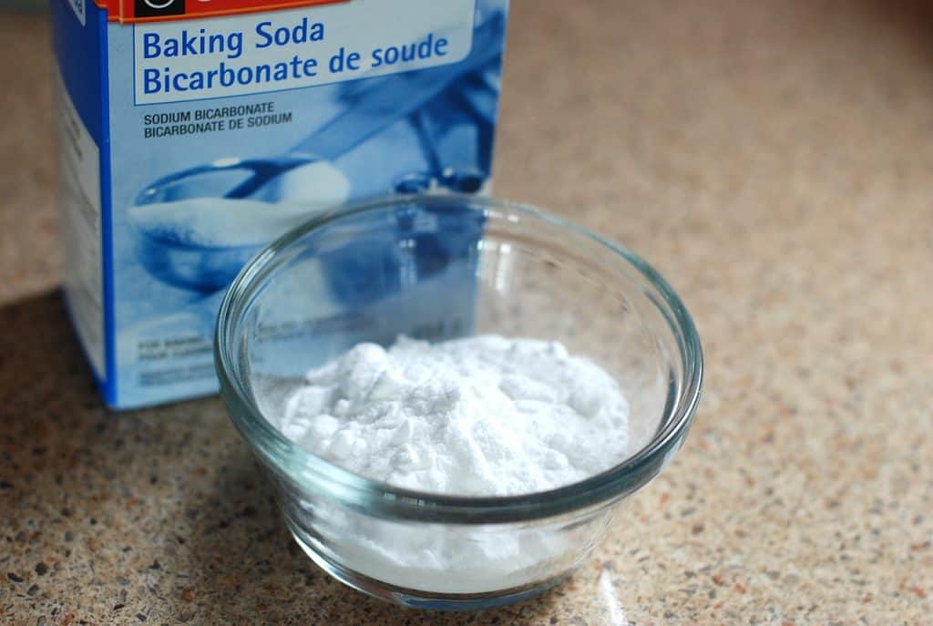 start using baking soda to a clogged dishwasher drain