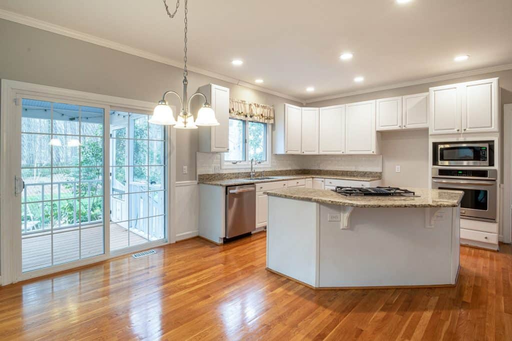 detached from the countertop