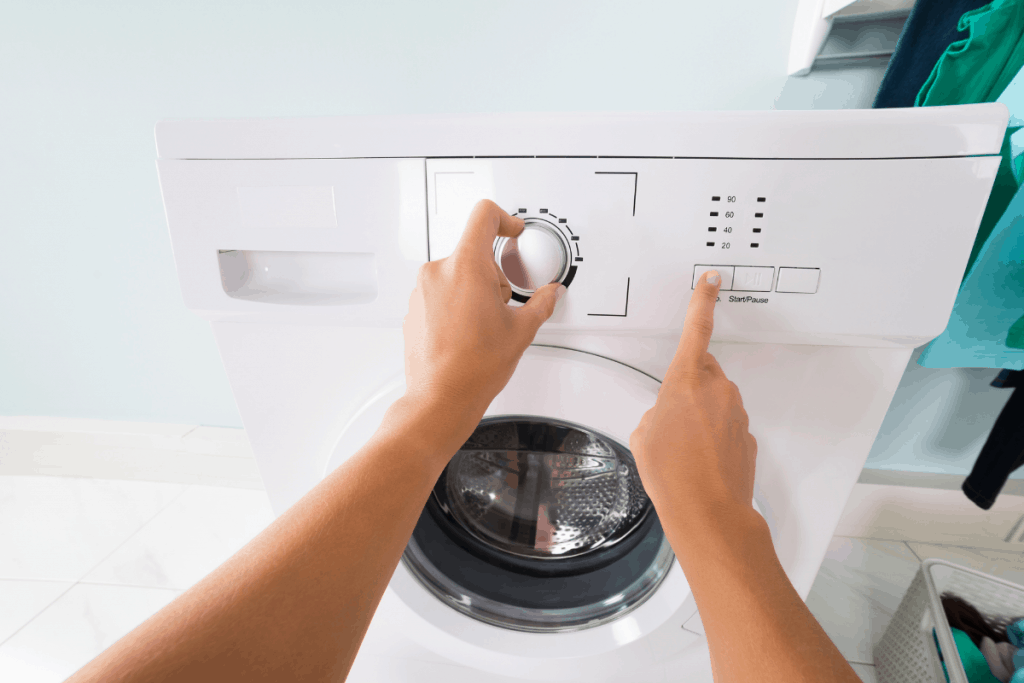 perform master reset to the washing machine if it is not draining or spinning