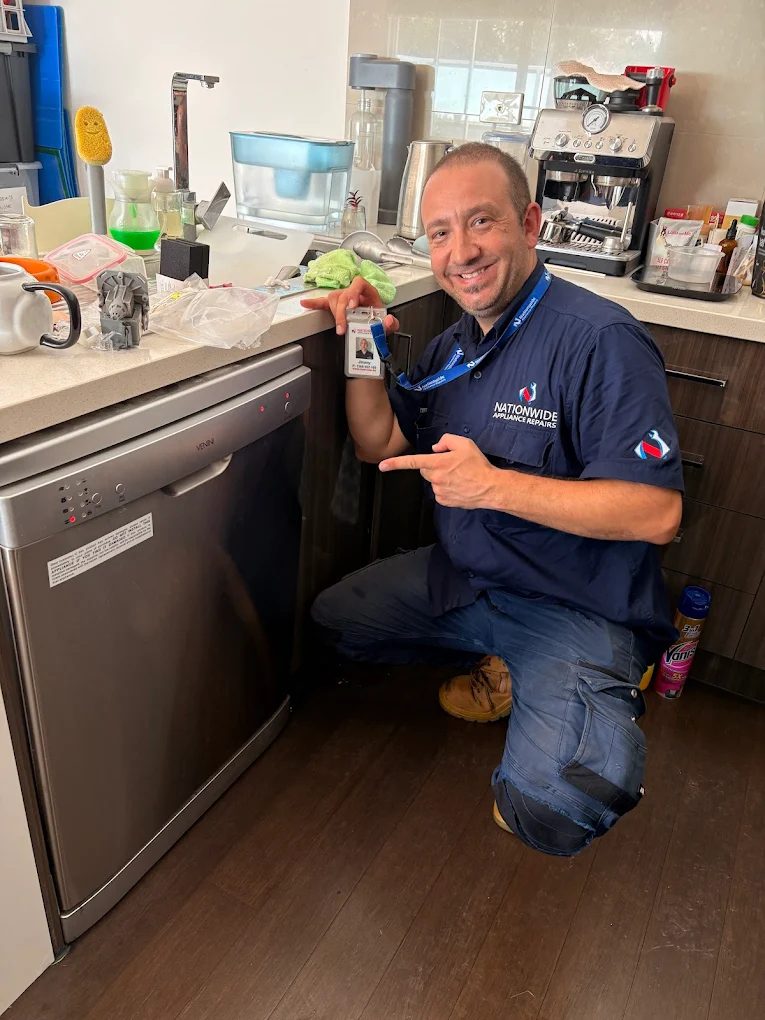 Dishwasher repair technician